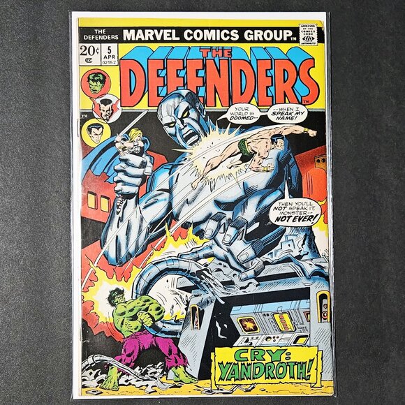The Defenders #5 Vol. 1 🔑 issue (1973) - Picture 1 of 8